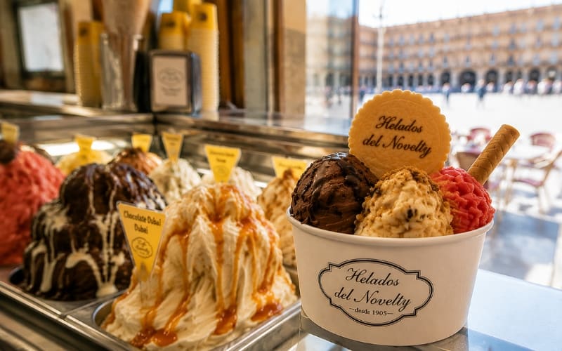 Sabores originales Heladería Salamanca